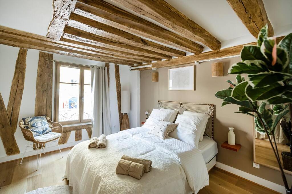 파리 Pavillon Eden - Le Nid - Le Marais 아파트 외부 사진